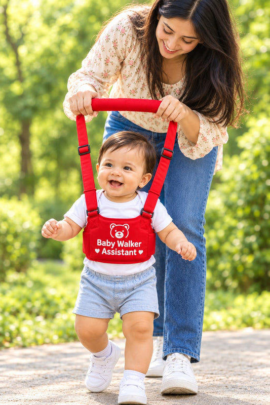 Reone Baby Walking Assistant Belt - Adjustable Toddler Harness for Safe First Steps
